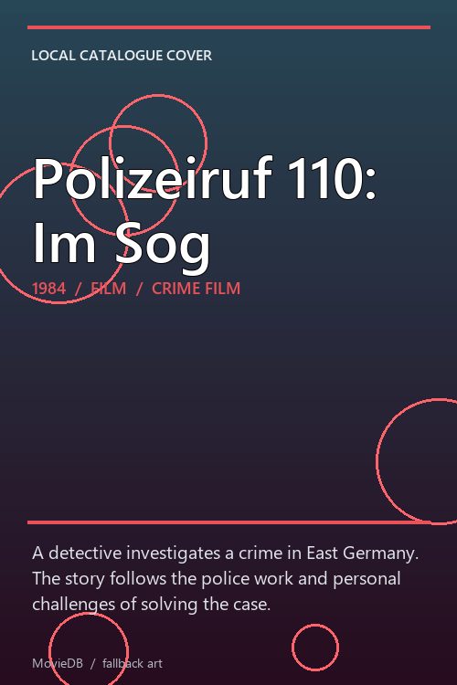 Polizeiruf 110: Im Sog poster