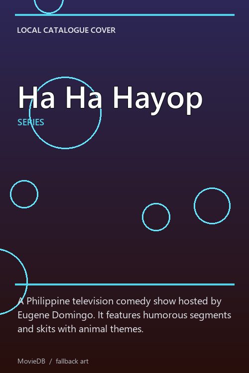 Ha Ha Hayop poster