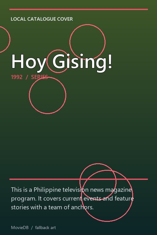 Hoy Gising! poster