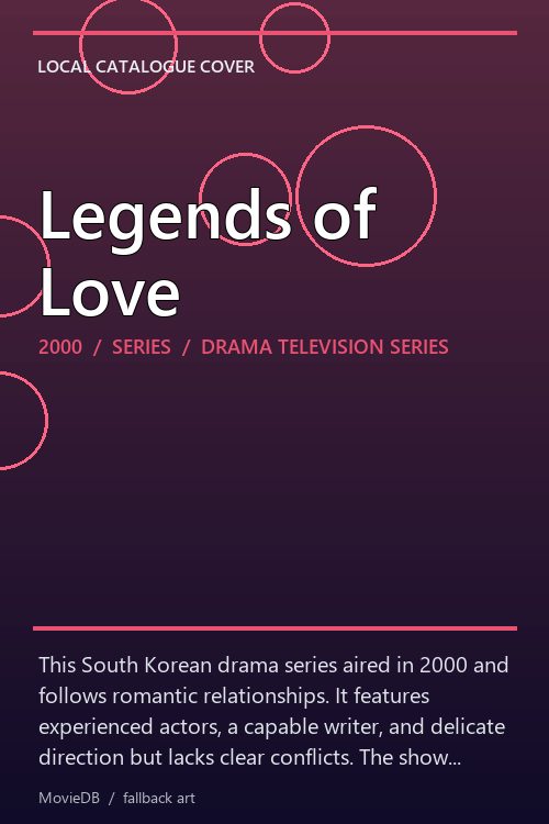 Legends of Love poster