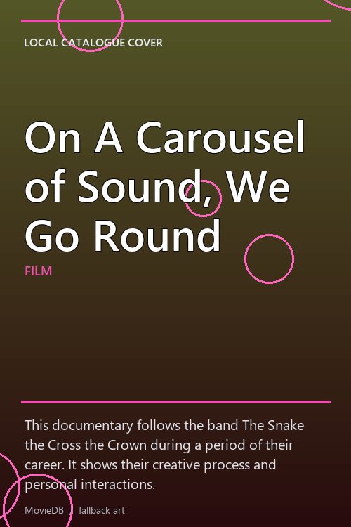 On A Carousel of Sound, We Go Round poster