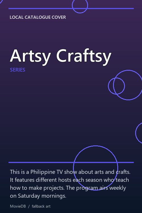 Artsy Craftsy poster