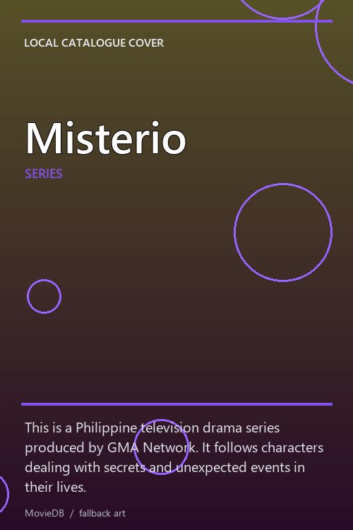 Misterio poster