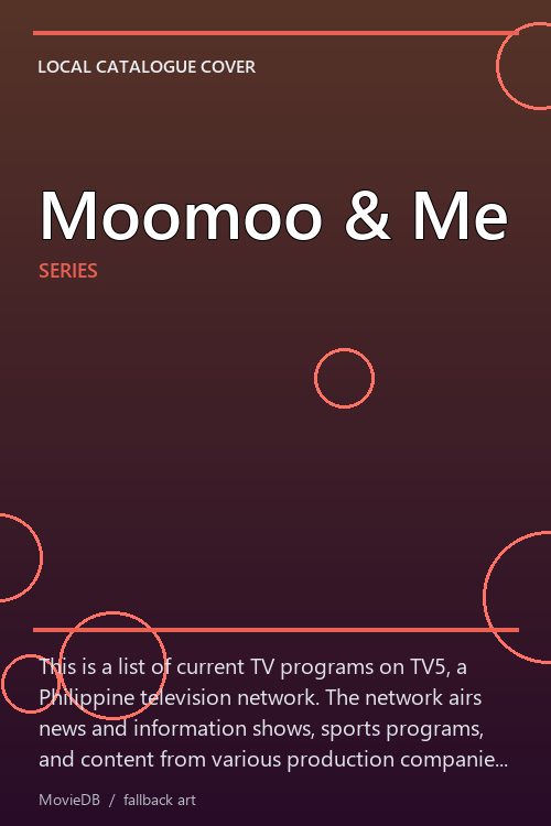 Moomoo & Me poster