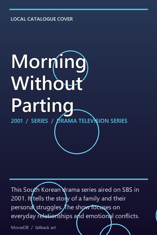 Morning Without Parting poster
