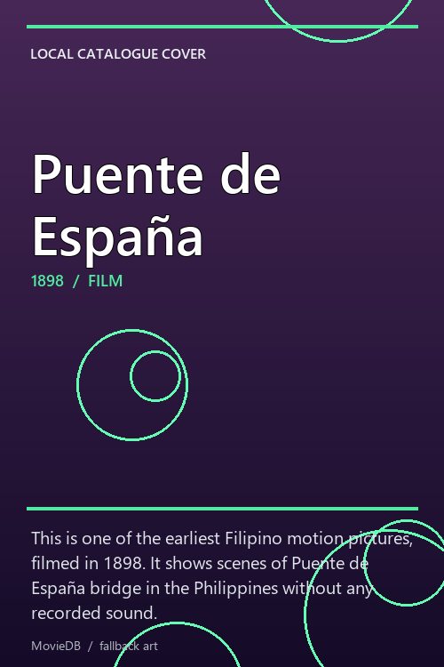 Puente de España poster