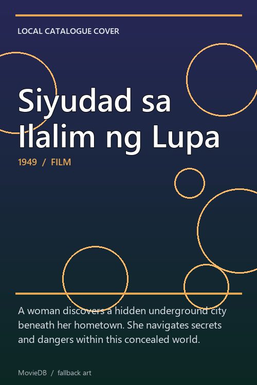 Siyudad sa Ilalim ng Lupa poster