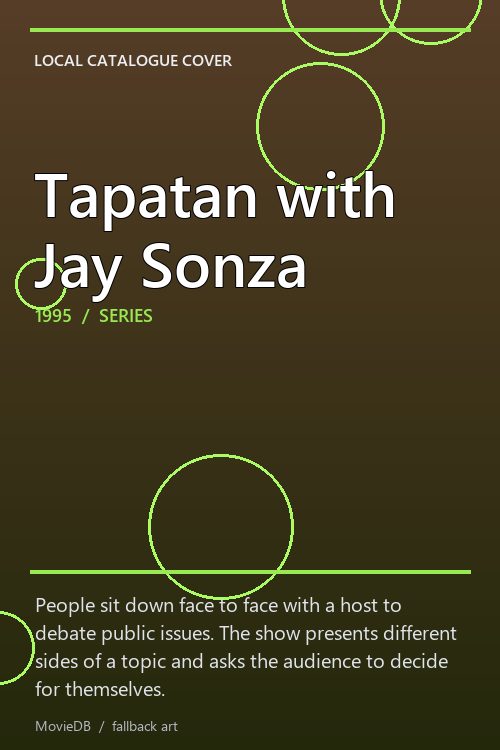 Tapatan with Jay Sonza poster