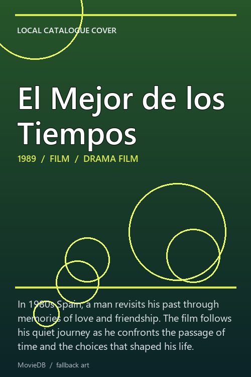 El Mejor de los Tiempos poster