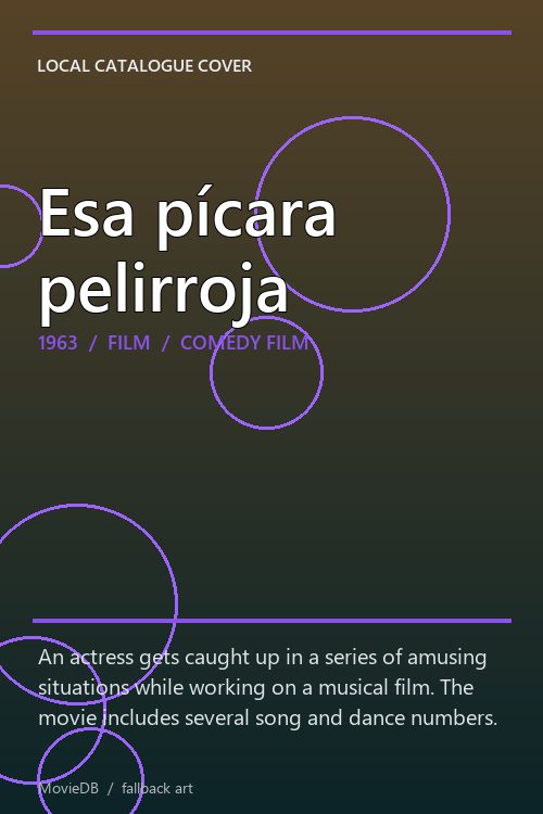Esa pícara pelirroja poster