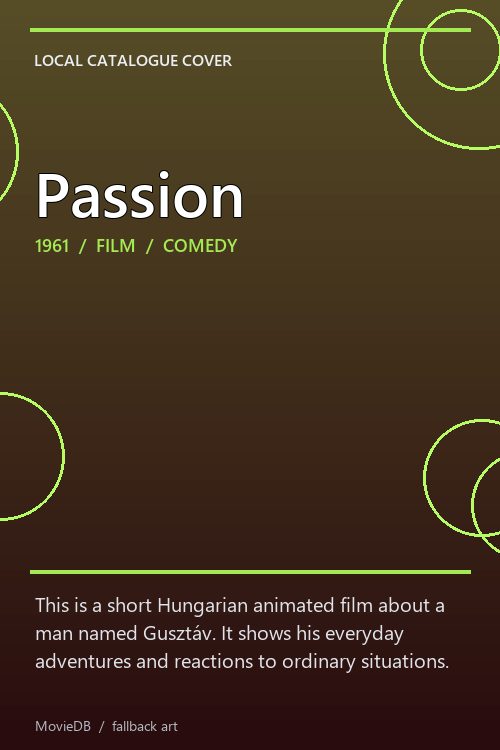 Passion poster