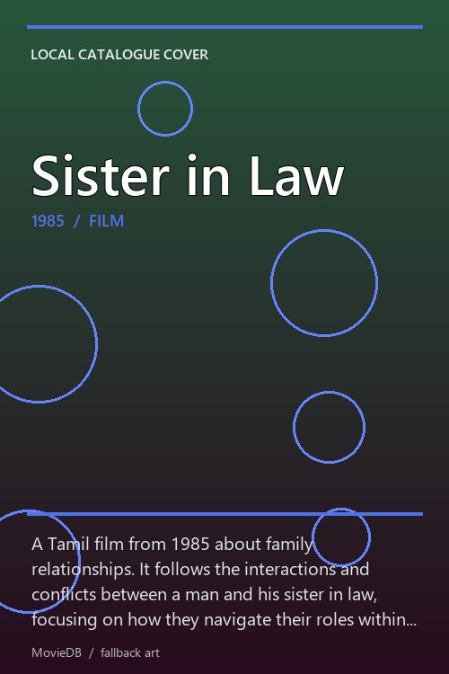 Sister in Law poster