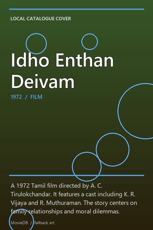 Idho Enthan Deivam poster