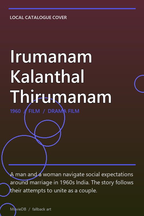Irumanam Kalanthal Thirumanam poster