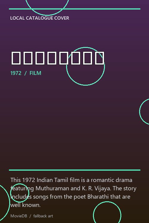 கண்ணம்மா poster