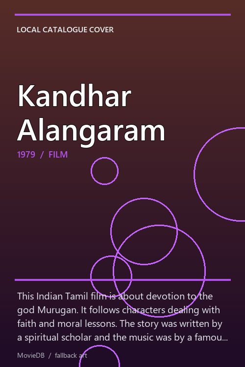 Kandhar Alangaram poster