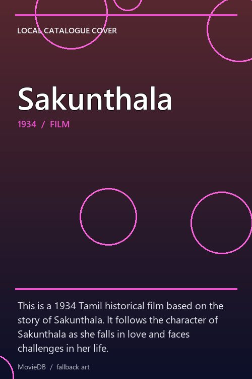 Sakunthala poster