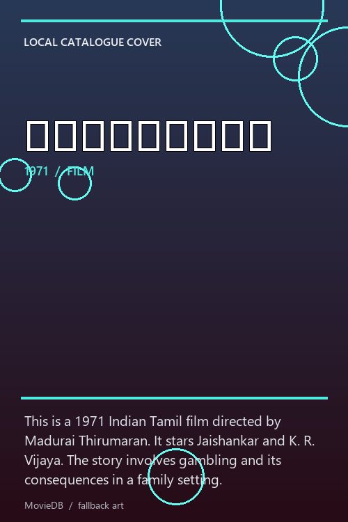 சூதாட்டம் poster