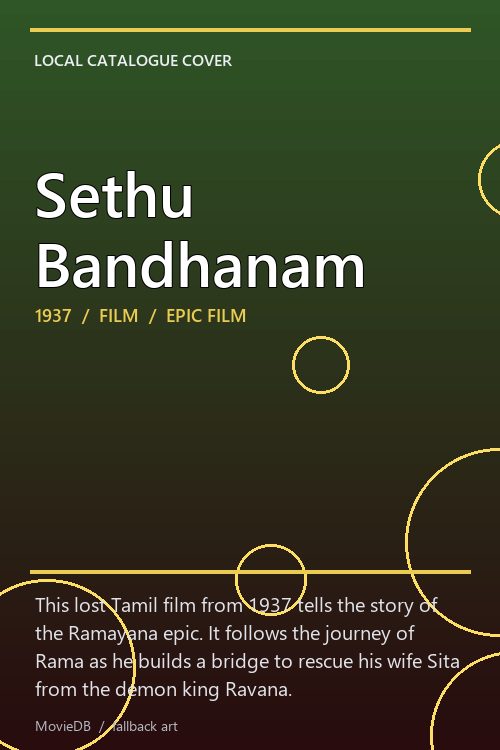 Sethu Bandhanam poster