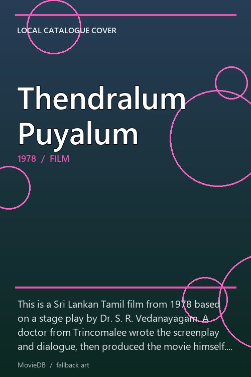 Thendralum Puyalum poster