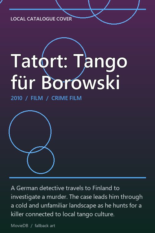 Tatort: Tango für Borowski poster