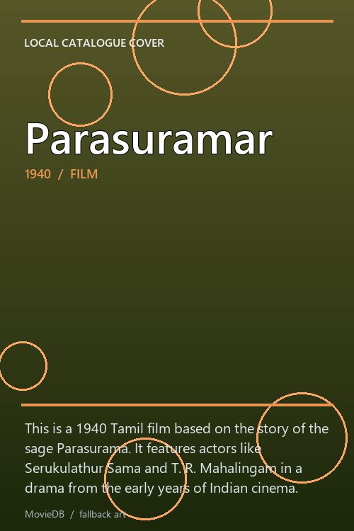 Parasuramar poster