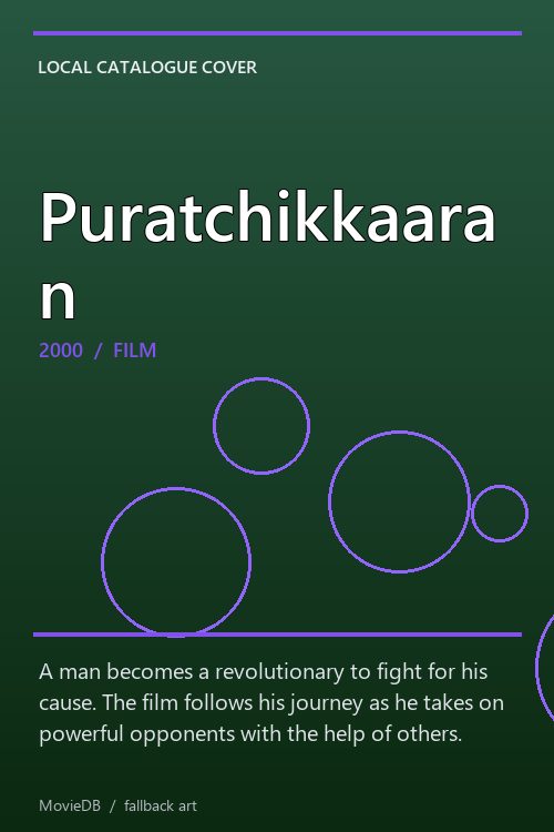 Puratchikkaaran poster