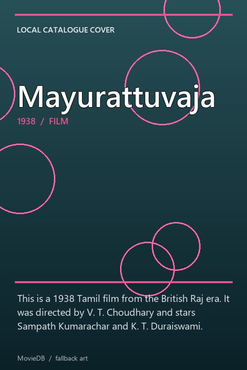Mayurattuvaja poster