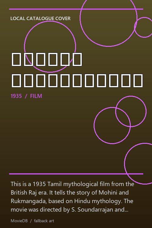 மோகினி ருக்மாங்கதா poster