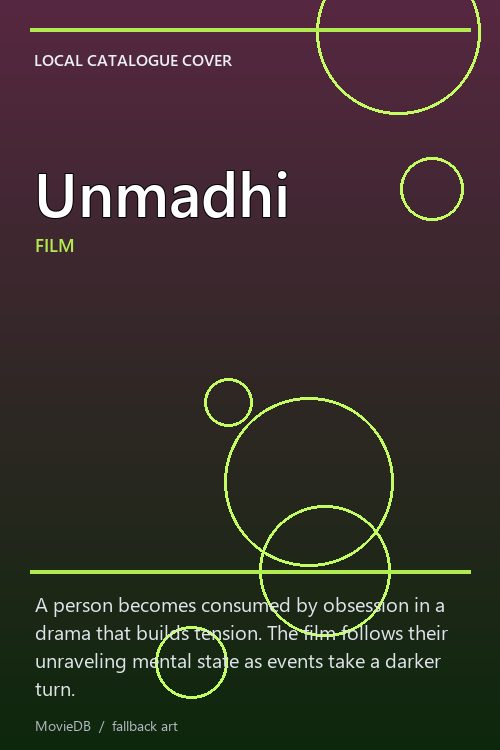 Unmadhi poster