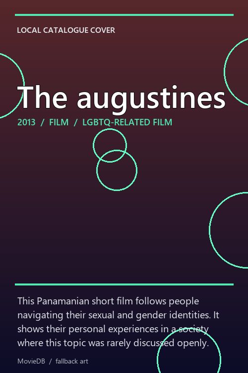 The augustines poster