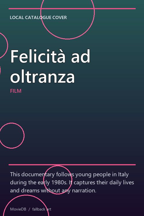 Felicità ad oltranza poster