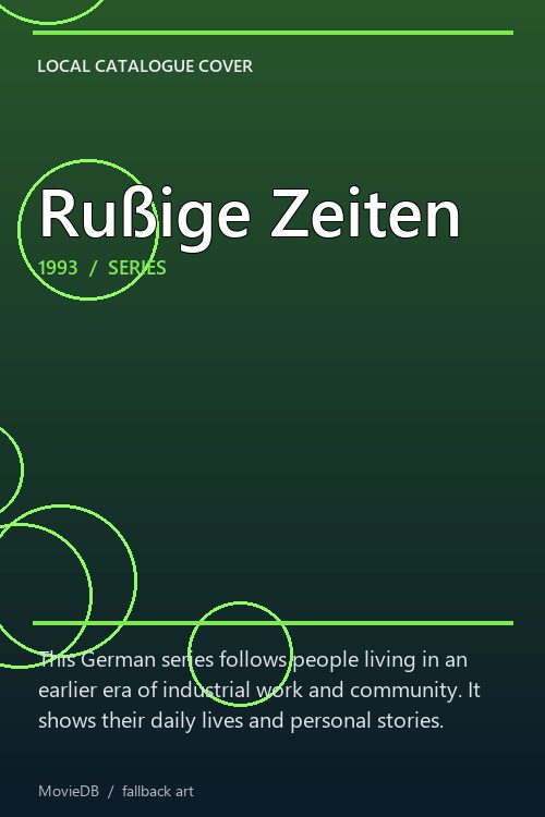 Rußige Zeiten poster