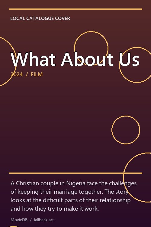 What About Us poster