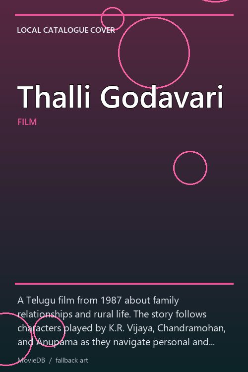 Thalli Godavari poster