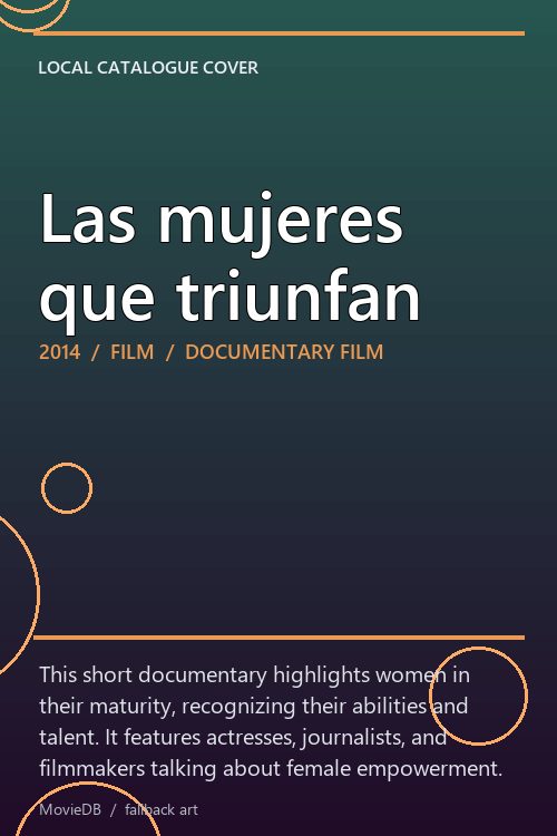 Las mujeres que triunfan poster