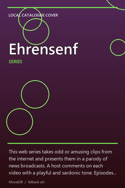 Ehrensenf poster