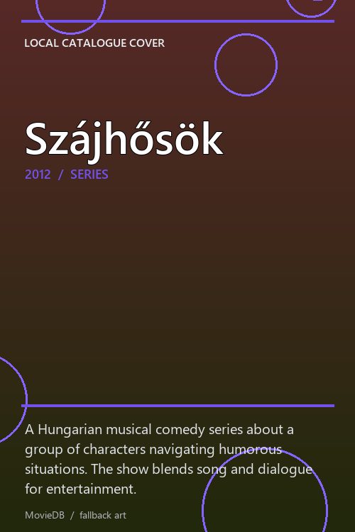 Szájhősök poster