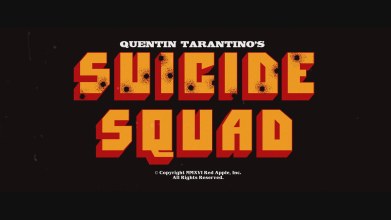 Quentin Tarantino's Suicide Squad poster