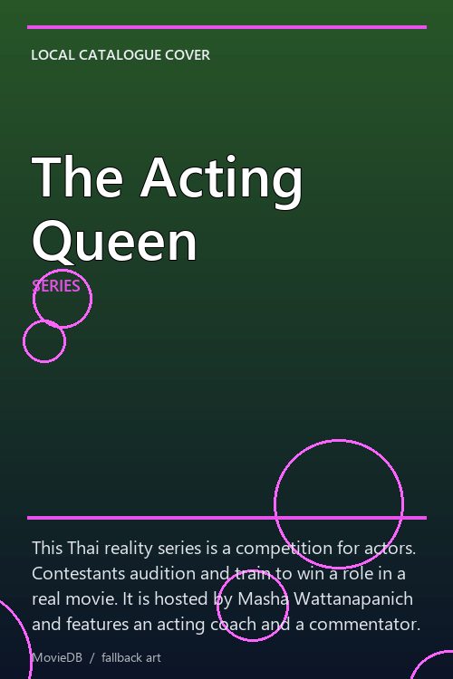 The Acting Queen poster