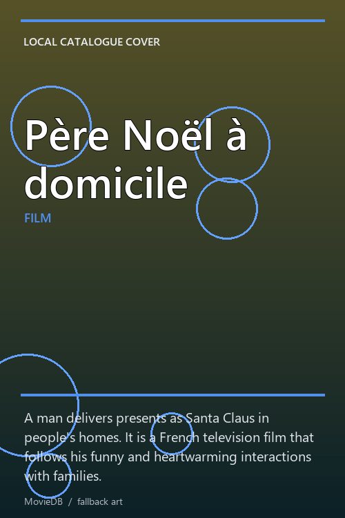 Père Noël à domicile poster