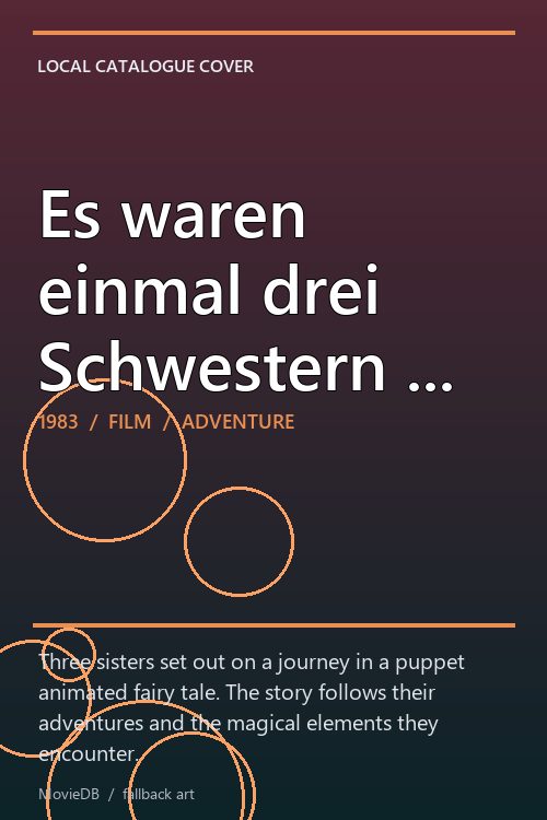 Es waren einmal drei Schwestern ... poster