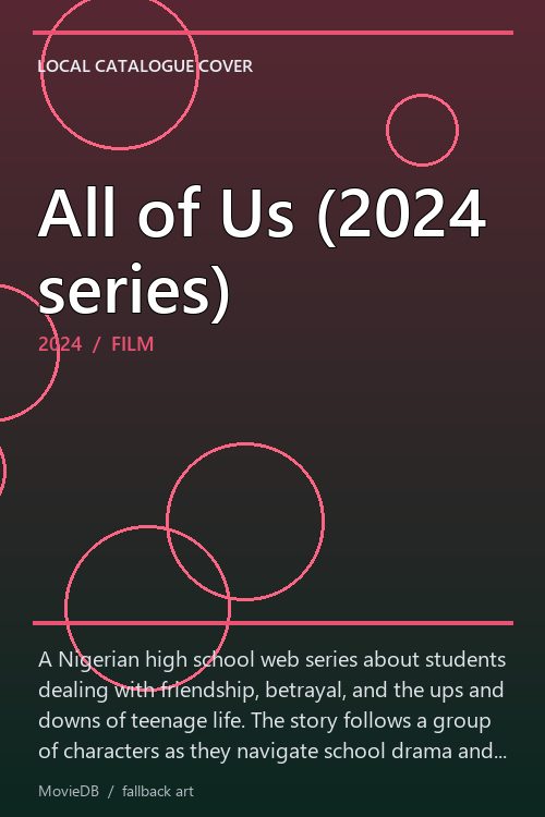 All of Us (2024 series) poster