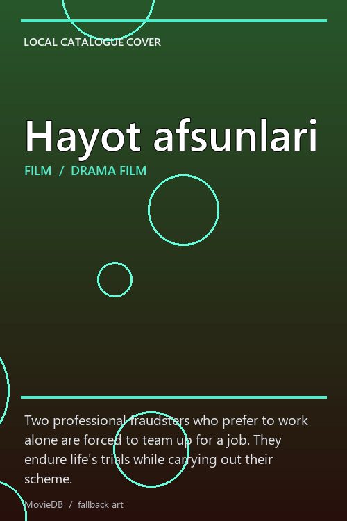 Hayot afsunlari poster