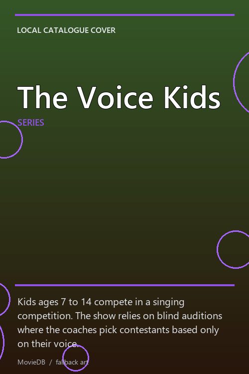 The Voice Kids poster