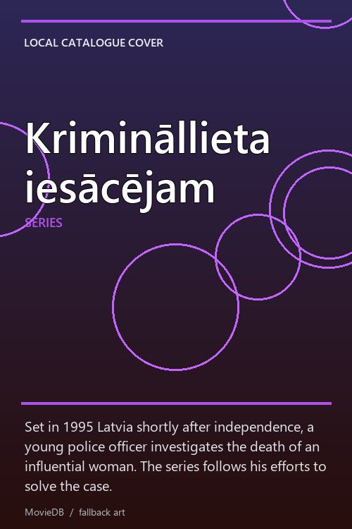 Krimināllieta iesācējam poster
