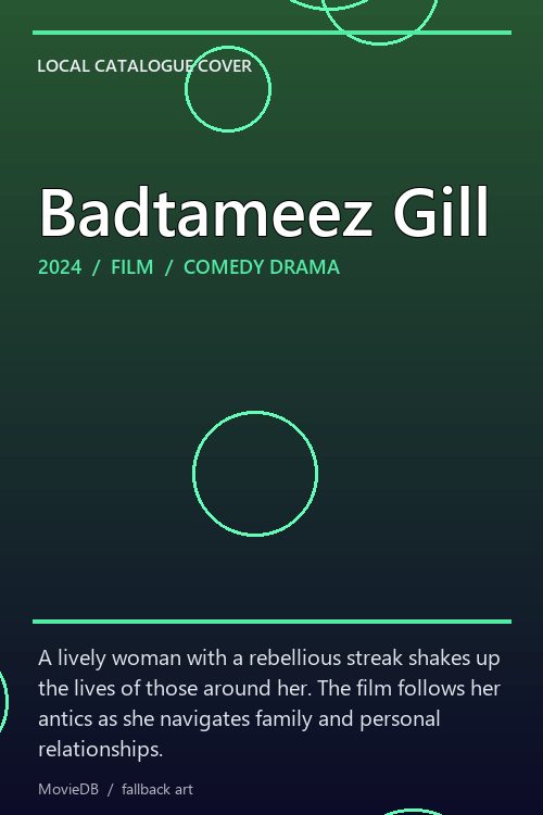 Badtameez Gill poster