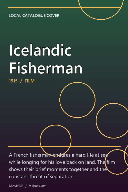 Icelandic Fisherman poster