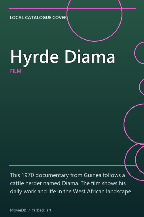 Hyrde Diama poster