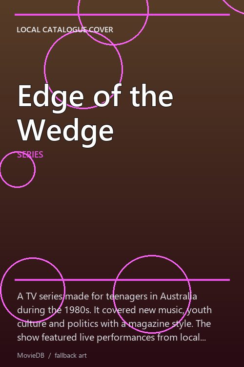 Edge of the Wedge poster